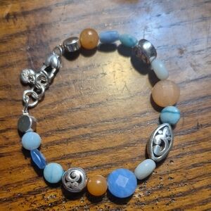 Brighton-Contempo Chroma Adjustable Colorful Bead Bracelet